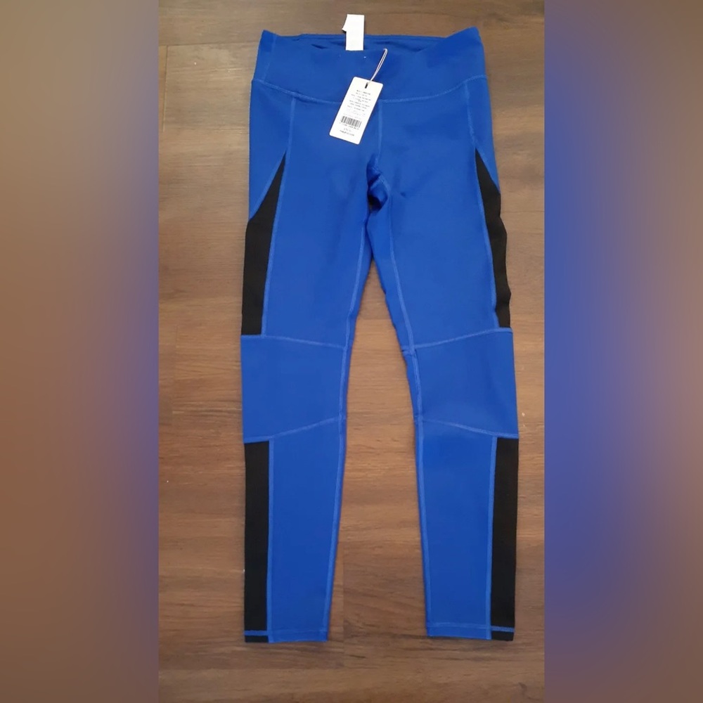 Fabletics Demi Lovato Blair Royal Blue Leggings NWT